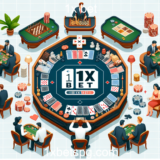Descubra o Mundo dos Jogos de Mesa na 1x Bet